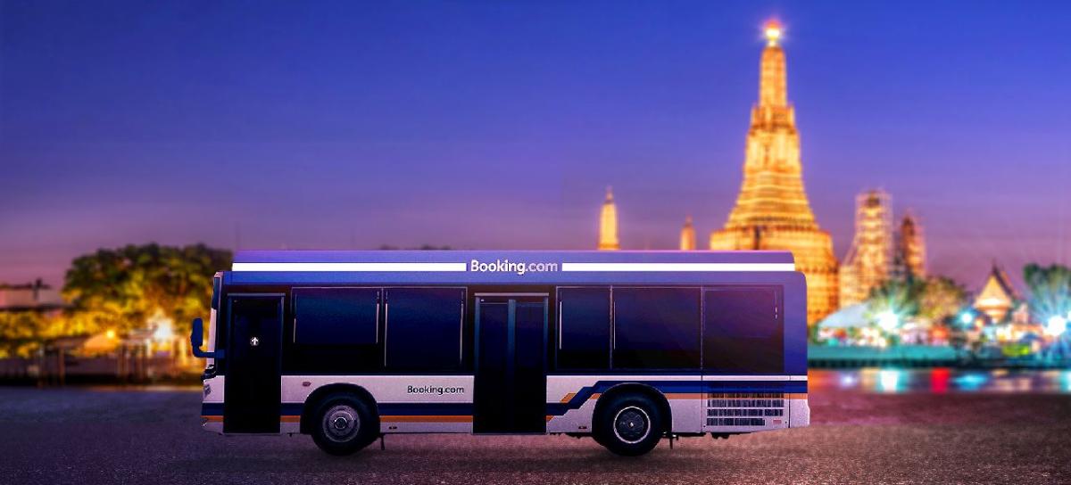 ครั้งแรกในไทยกับ “Bangkok Booking Bus” รถบัสพักได้ ที่พักสุดแปลกใหม่รังสรรค์โดย Booking.com