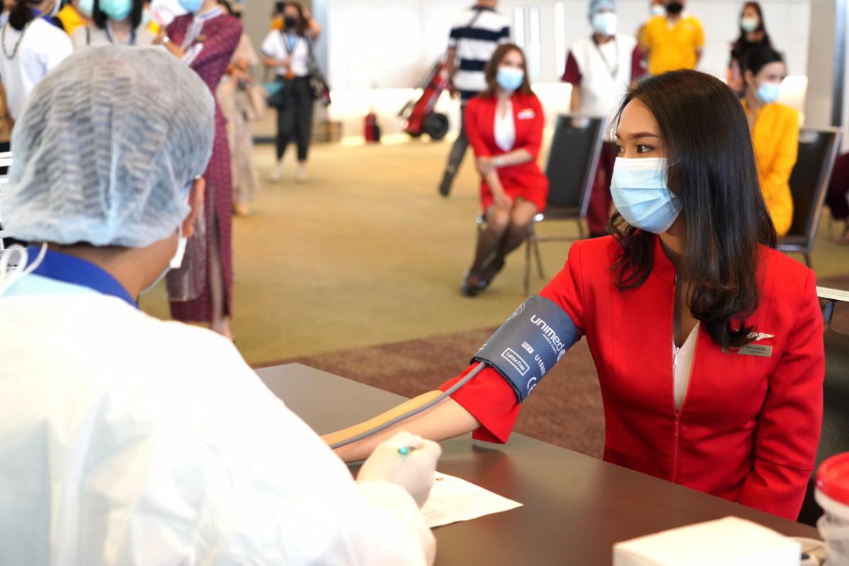 สมาคมสายการบินประเทศไทย ได้รับการอนุมัติวัคซีนป้องกันโควิด-19