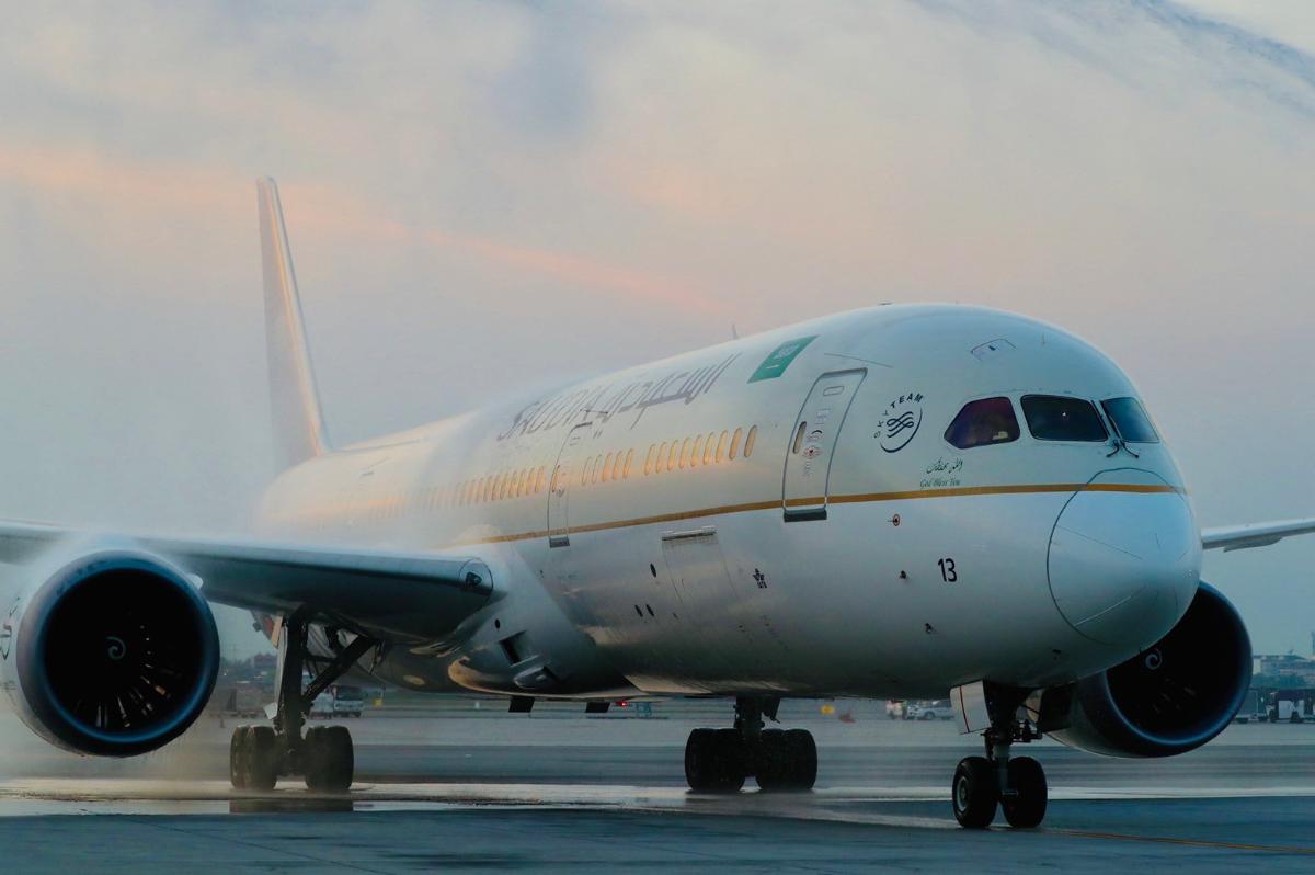 Saudia Airlines เปิดบินตรงแล้วซาอุดีอาระเบีย - กรุงเทพฯ เที่ยวบินแรกในรอบ 32 ปี
