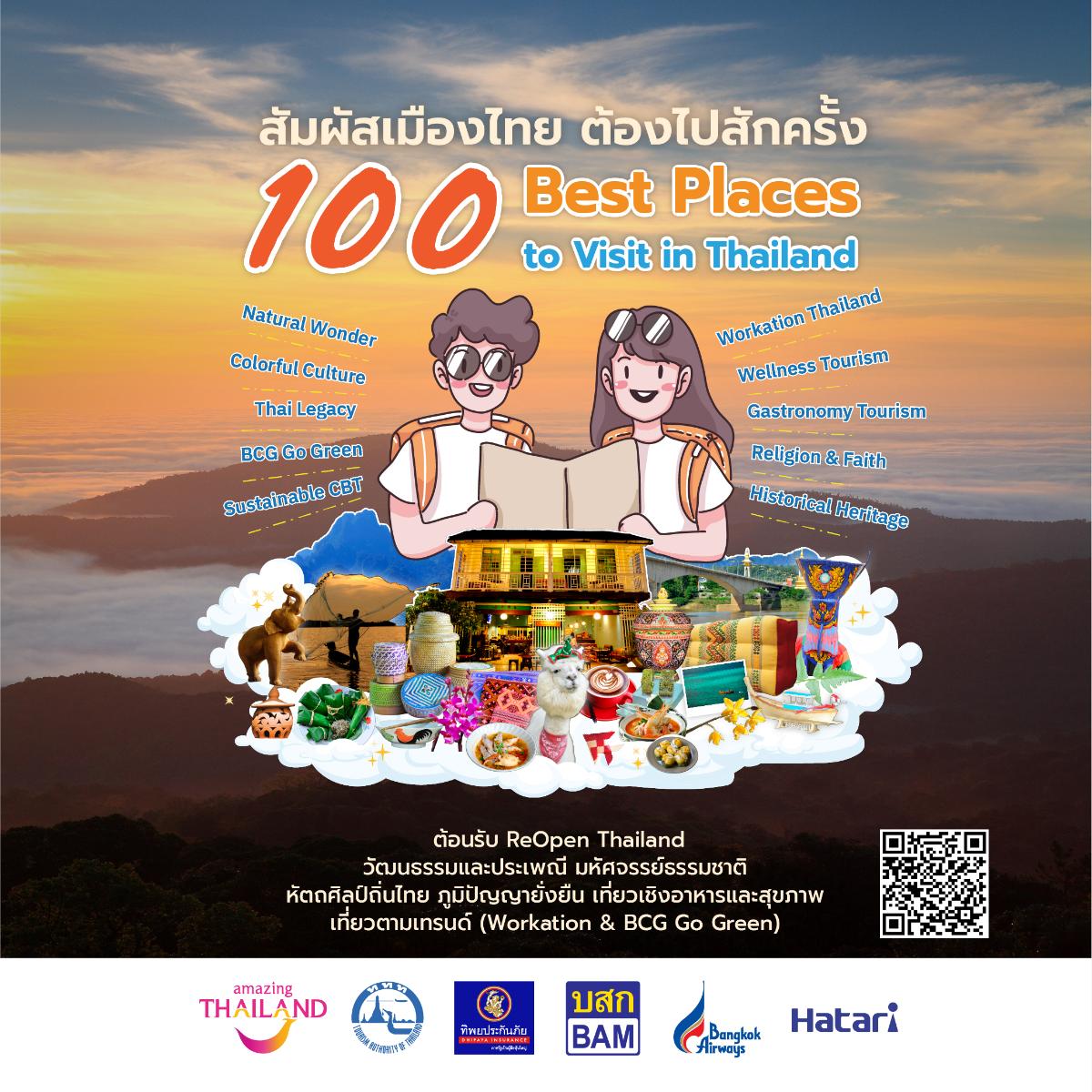 เปิดตัว E-Book สัมผัสเมืองไทย ต้องไปสักครั้ง ดันไทย”ฮับ”ท่องเที่ยวโลก หลังทั่วโลก ReOpen แข่งดึงนักท่องเที่ยว