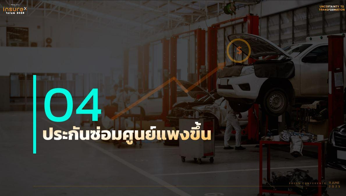 เตรียมพบกับงาน InsureX FORUM 2025 : Uncertainty to Transformation ‘ก้าวสู่ความเปลี่ยนแปลงบนโลกที่ไม่แน่นอน’