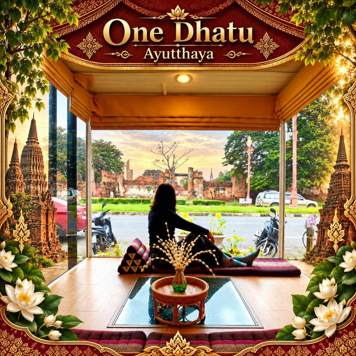 One Dhatu Ayutthaya ที่พักท่ามกลางมรดกโลกหน้าวัดมหาธาตุ