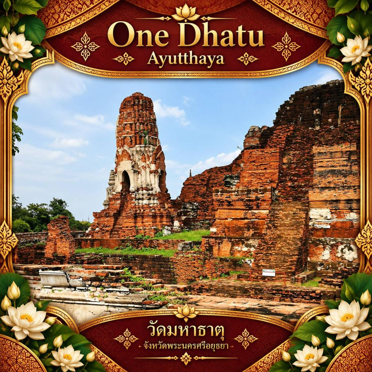 One Dhatu Ayutthaya ที่พักท่ามกลางมรดกโลกหน้าวัดมหาธาตุ
